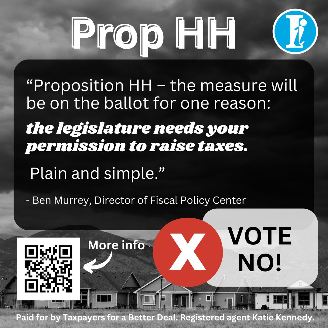 Raising your taxes is why Prop HH is on the ballot this November